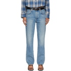 Citizens of Humanity Blue 90s High Rise Straight Jeans