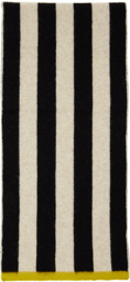 Paul Smith Black Two Stripe Scarf