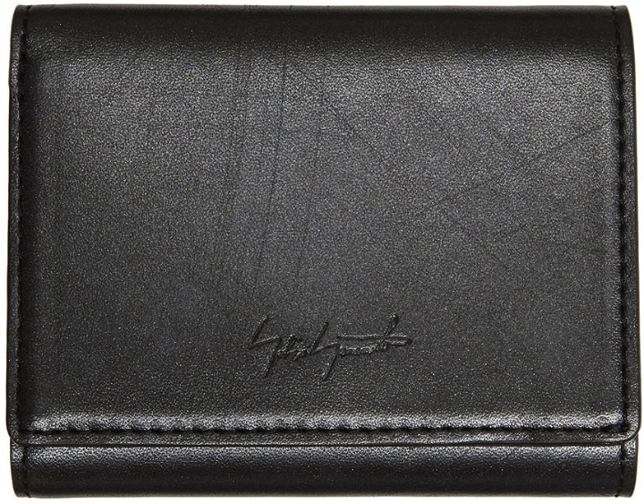 Photo: Yohji Yamamoto Distressed 'discord' Compact Trifold Wallet