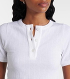 Patou Ribbed-knit T-shirt