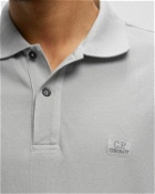 C.P. Company 24/1 Piquet Polo Shirt Grey - Mens - Polos