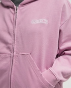 032c ROUTINE ZIP HOODIE pink Womens Hoodies/Zipper