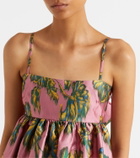 Alémais Faye floral midi dress