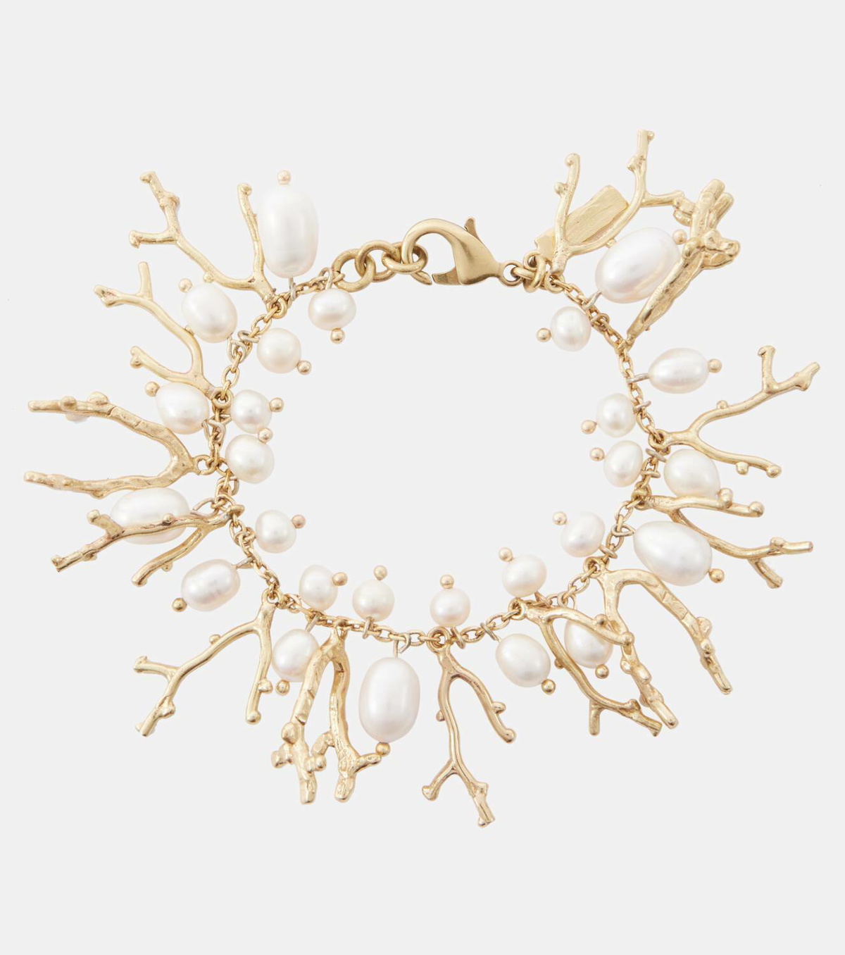 Alémais Freshwater pearl-embellished bracelet