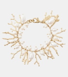 Alémais Freshwater pearl-embellished bracelet