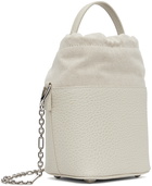 Maison Margiela Off-White Small 5AC Bucket Bag