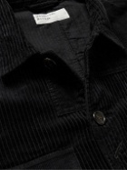 Universal Works - Patchwork Cotton-Corduroy Jacket - Black