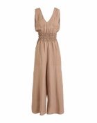 Alessia Santi Womens Jumpsuit Light brown