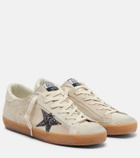 Golden Goose Super-Star glitter suede sneakers