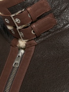 AMI PARIS Shearling Zipped Jacket