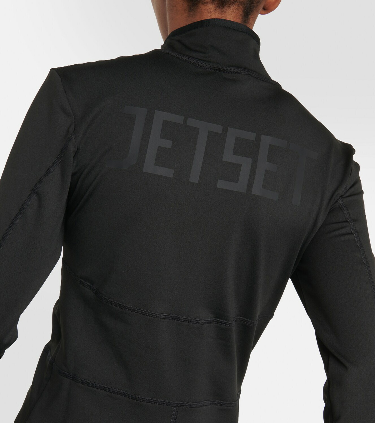 Jet Set Ginger Halfzip slim top