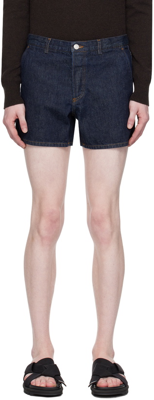 Photo: Dries Van Noten Indigo Pydar Denim Shorts