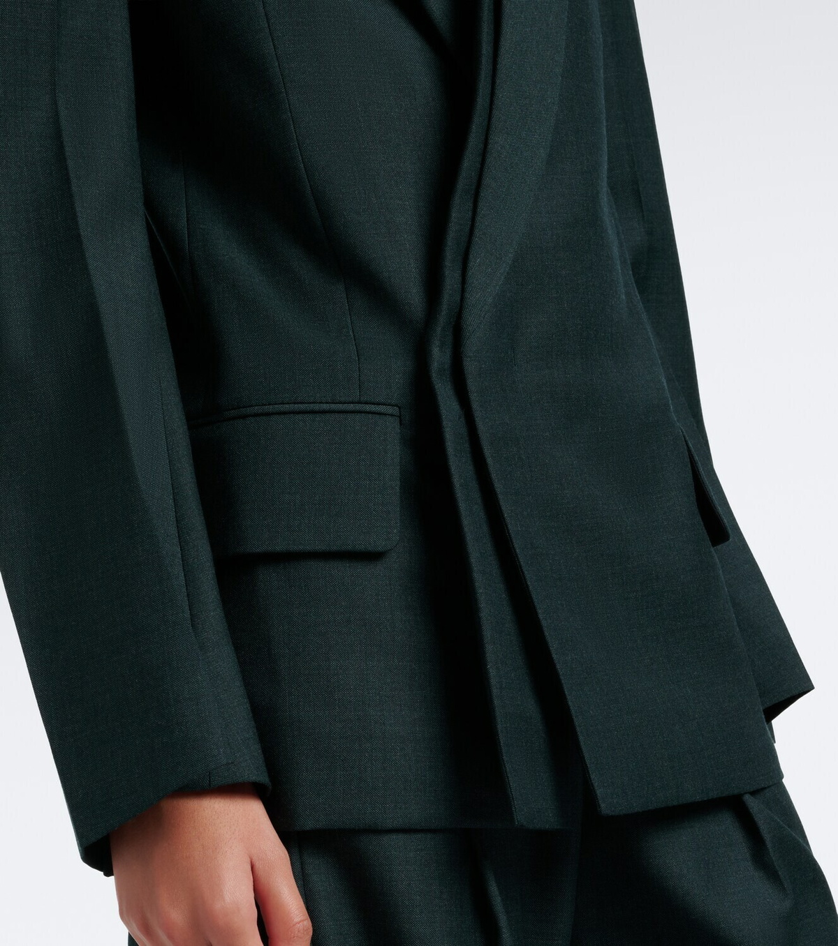 Victoria Beckham Olie virgin wool blazer