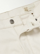 Massimo Alba - Oceano Straight-Leg Selvedge Jeans - White