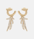 Ferragamo Crystal-embellished earrings
