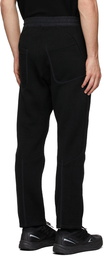 BYBORRE Black Knit Lounge Pants