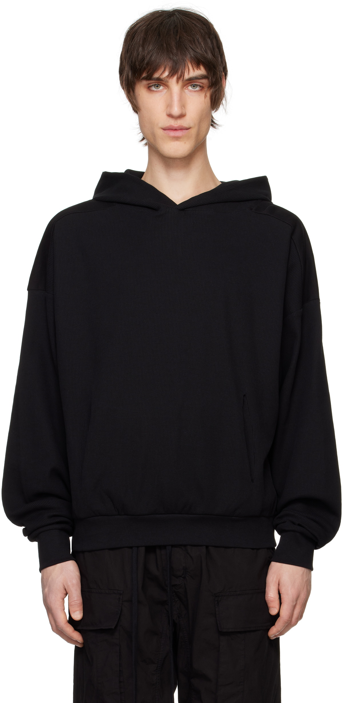 thom/krom Black M SJ 666 Hoodie thom/krom