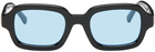 BONNIE CLYDE Black Shy Guy Sunglasses