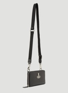 Kent Wallet Crossbody Bag in Black
