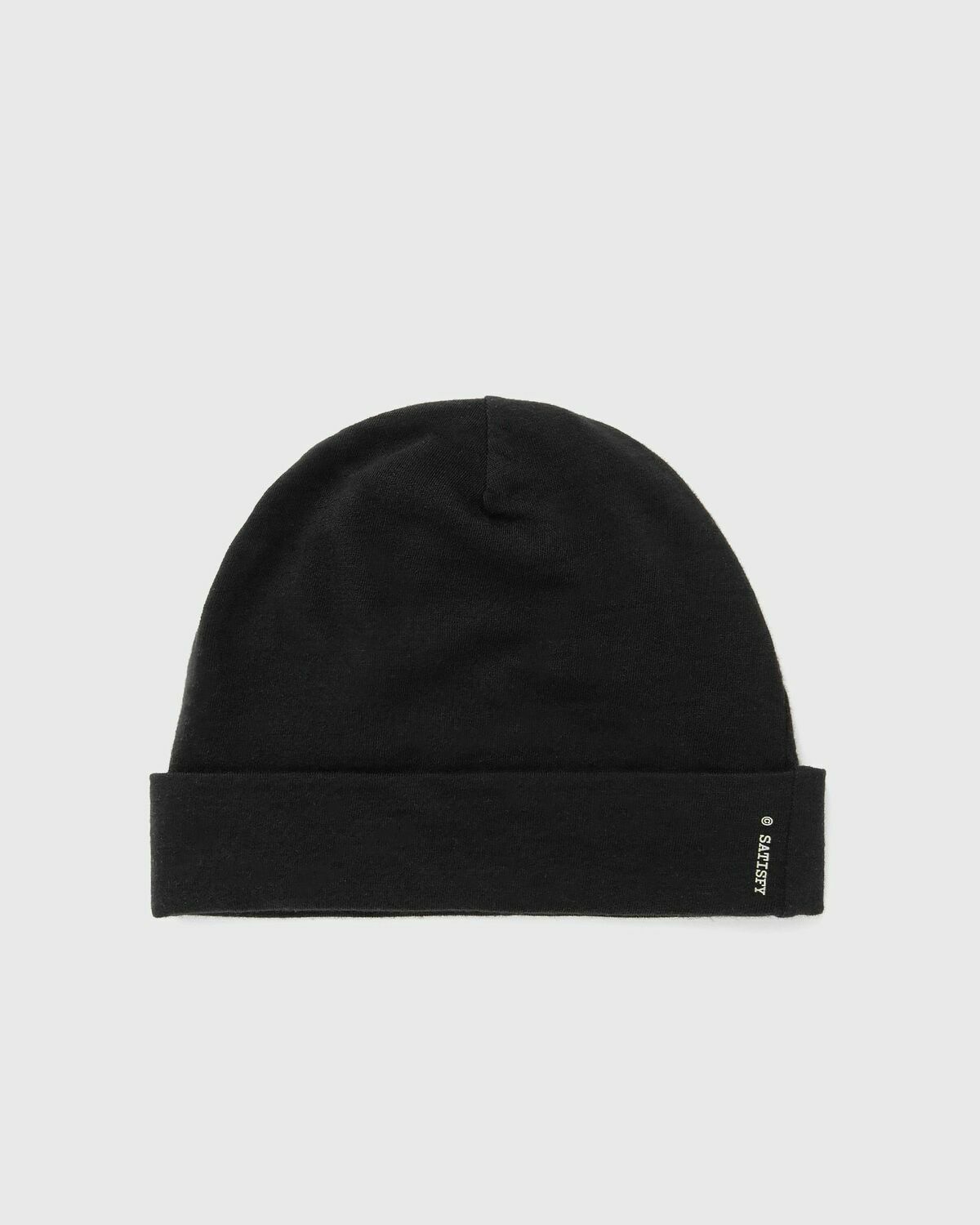 Satisfy Running Cloud Merino Beanie Black Beanies