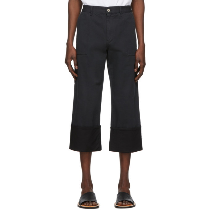 Photo: Loewe Navy Patch Pocket Trousers