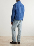 Kardo - Bodhi Cotton-Jacquard Jacket - Blue