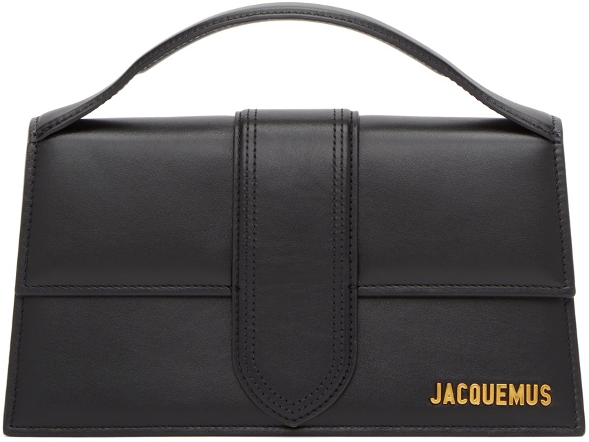 Jacquemus Black 'Le Grand Bambino' Top Handle Bag Jacquemus