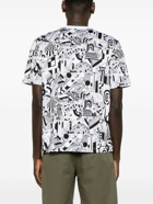 PS PAUL SMITH - Industrial Print Cotton T-shirt