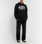 Billionaire Boys Club - Logo-Print Loopback Cotton-Jersey Hoodie - Black