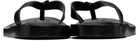 Jil Sander Black Thong Sandals