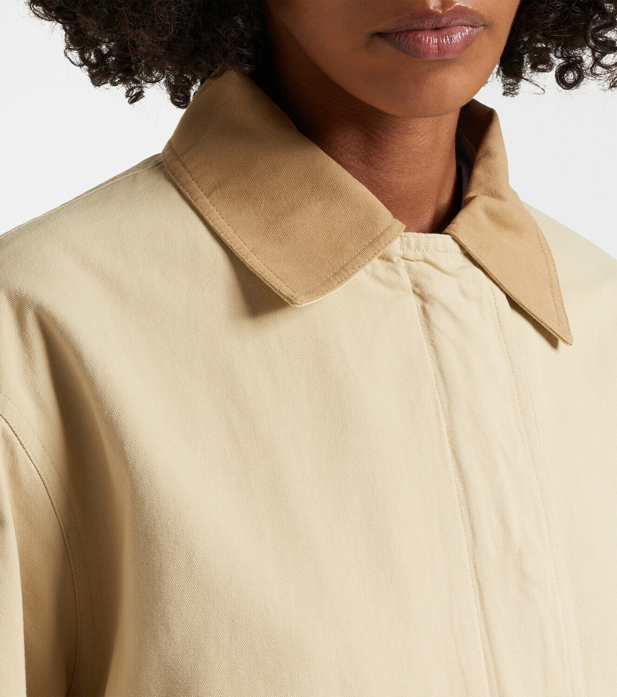 Velvet Rosa cotton gabardine jacket