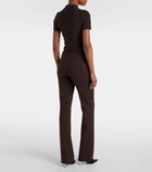 Courrèges High-rise flared pants