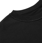 Fear of God - Logo-Print Cotton-Jersey T-Shirt - Black