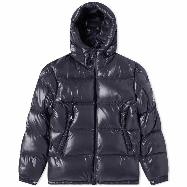 Photo: Moncler Men's Ecrins Down Jacket in Navy