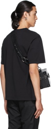 HELIOT EMIL Black Leather Trunk Bag