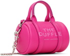 Marc Jacobs Pink 'The Leather Nano Duffle Crossbody' Bag