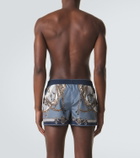 Dolce&Gabbana Printed swim trunks