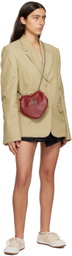 Vivienne Westwood Red Belle Heart Frame Bag