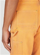 NOTSONORMAL - Washed Working Shorts in Orange