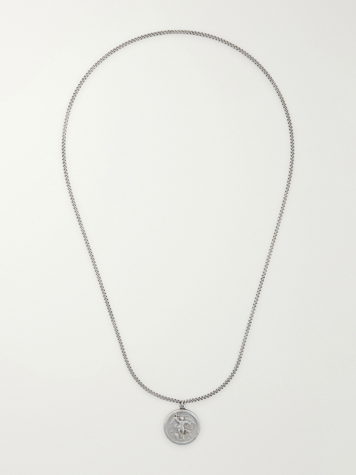 FOUNDWELL - Vintage 1960s Sterling Silver Necklace - Silver