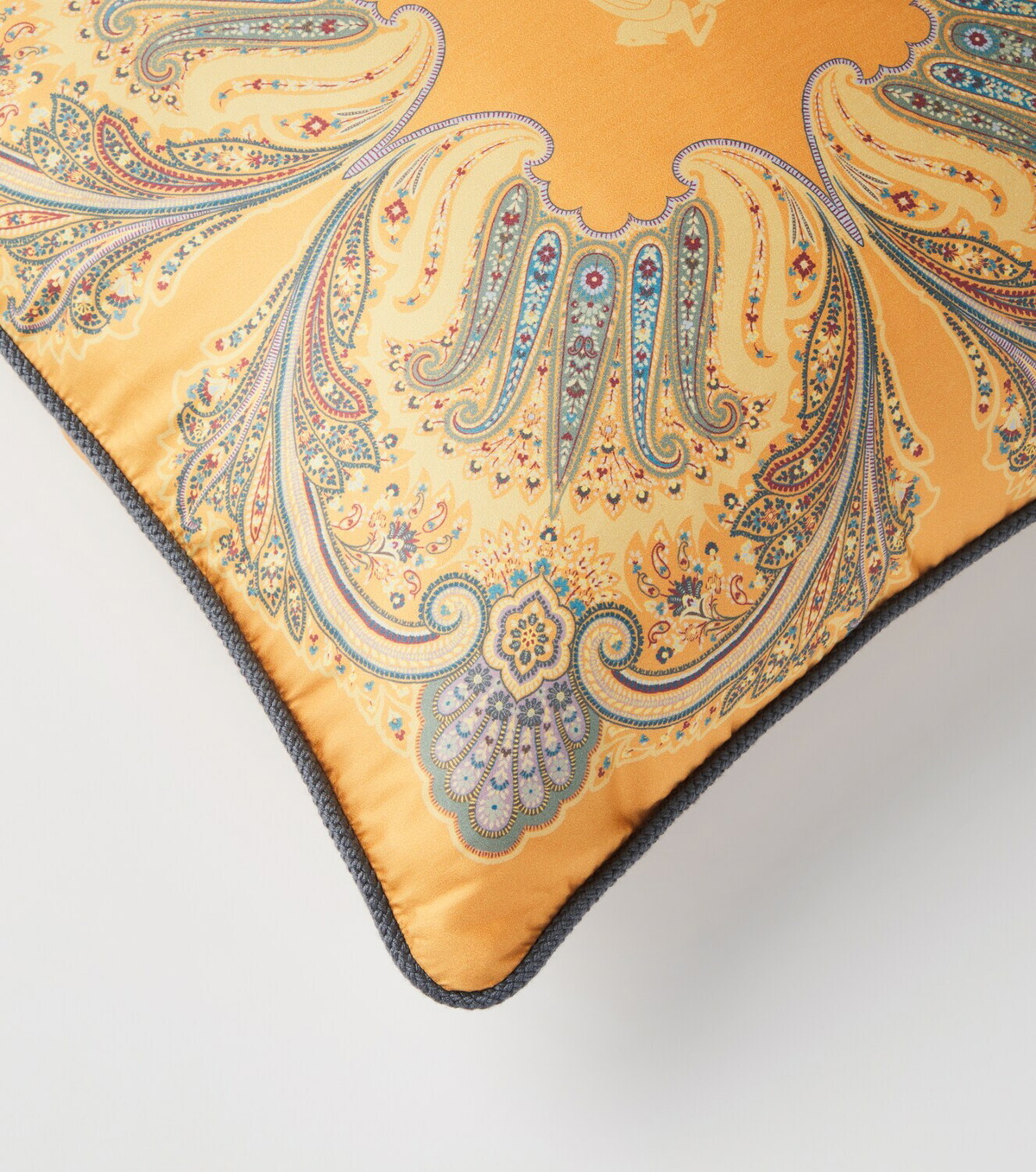 Etro Kiri paisley printed cotton cushion