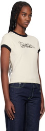 Off-White Off-White Script Fitted T-shirt