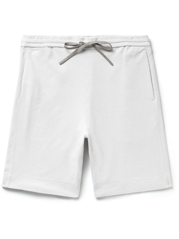 Photo: Theory - Sol Cotton-Terry Shorts - Neutrals
