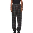 Undercover Grey Check Trousers