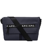A.P.C. Taped Seam Messenger Bag