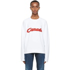 Dsquared2 White Canada Sweatshirt