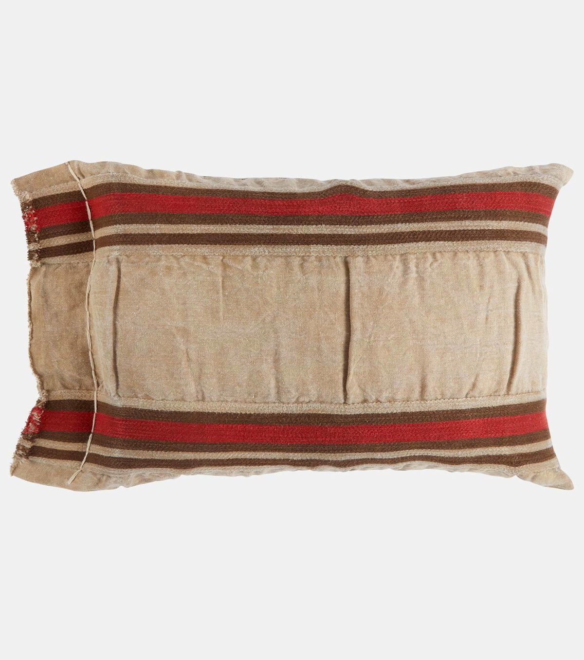 The House of Lyria Clematis linen and cotton cushion