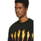 Neil Barrett Black Firebolt T-Shirt