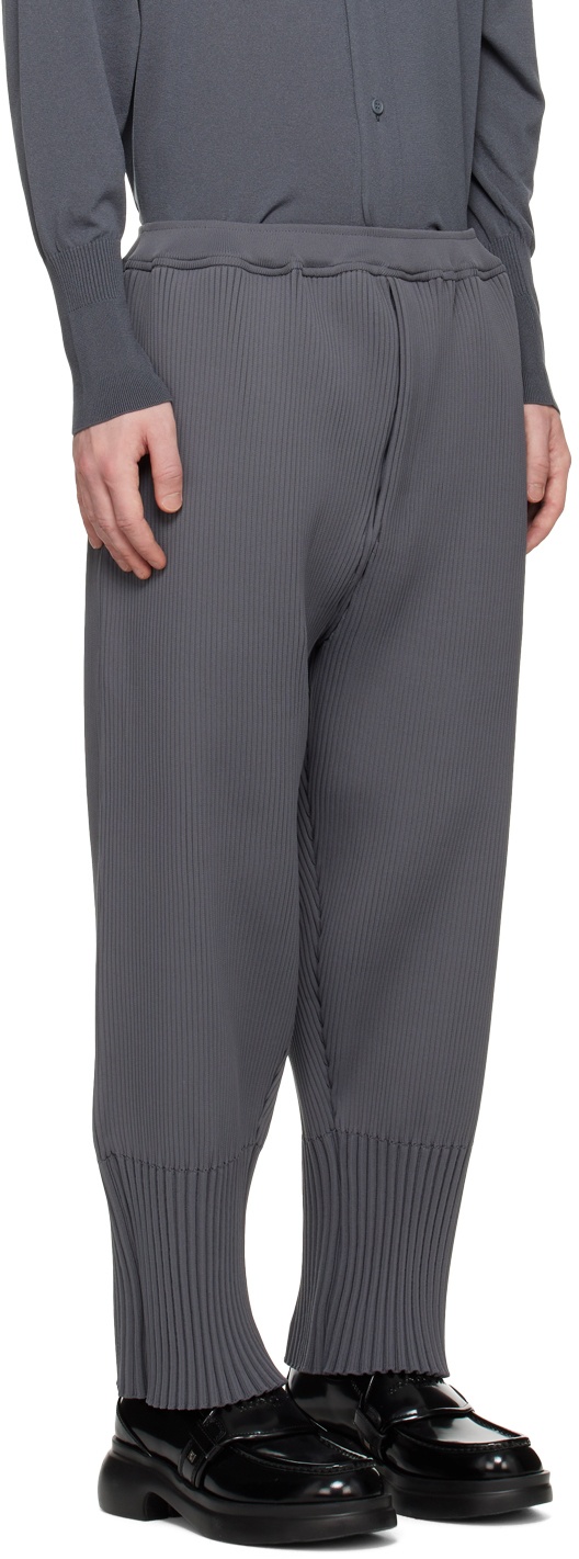 CFCL Gray Fluted 2 Trousers CFCL