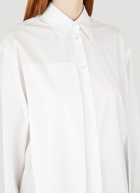Self Tie Classic Shirt in White